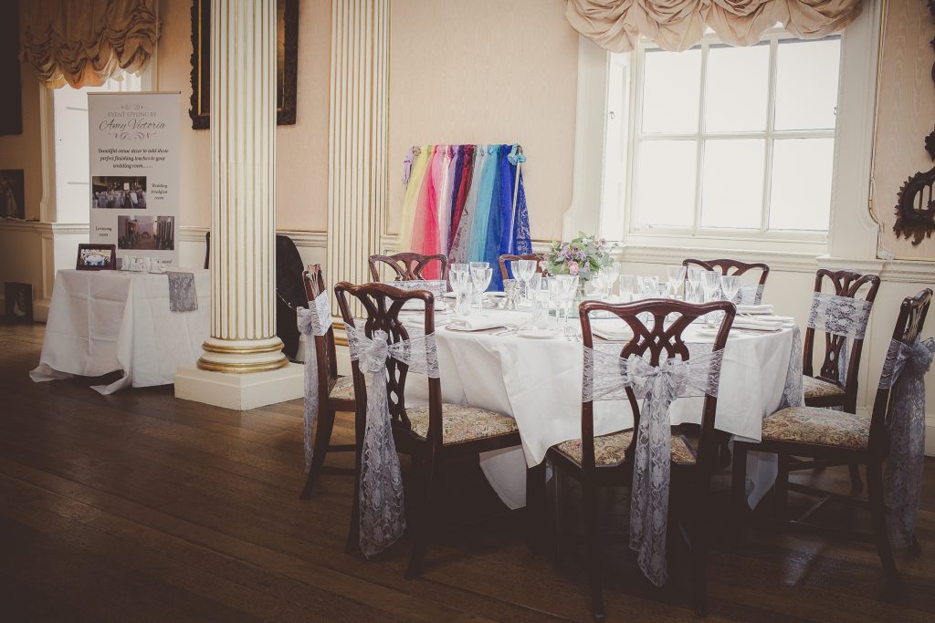 wedding fayre display