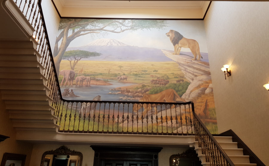 spring grove house wall painting